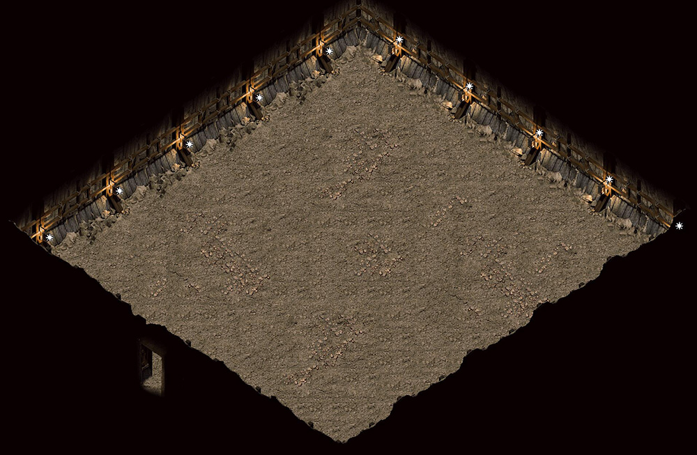 【地砖地图】尸王神殿加大地图，无补丁版